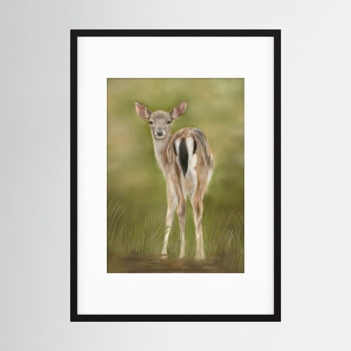 Fawn Paper Print