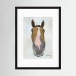 Framed Nosy Pony© Faugheen Print