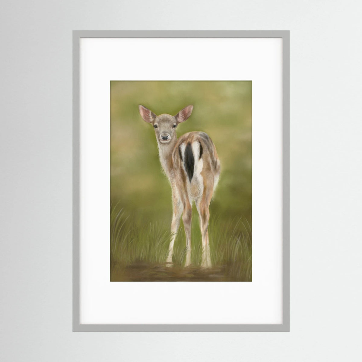 Fawn Paper Print