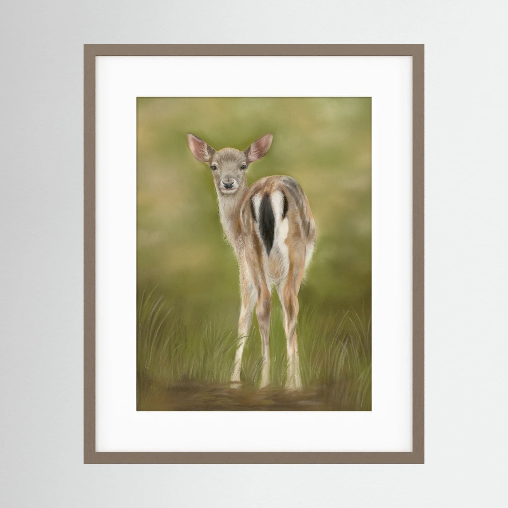 Fawn Paper Print