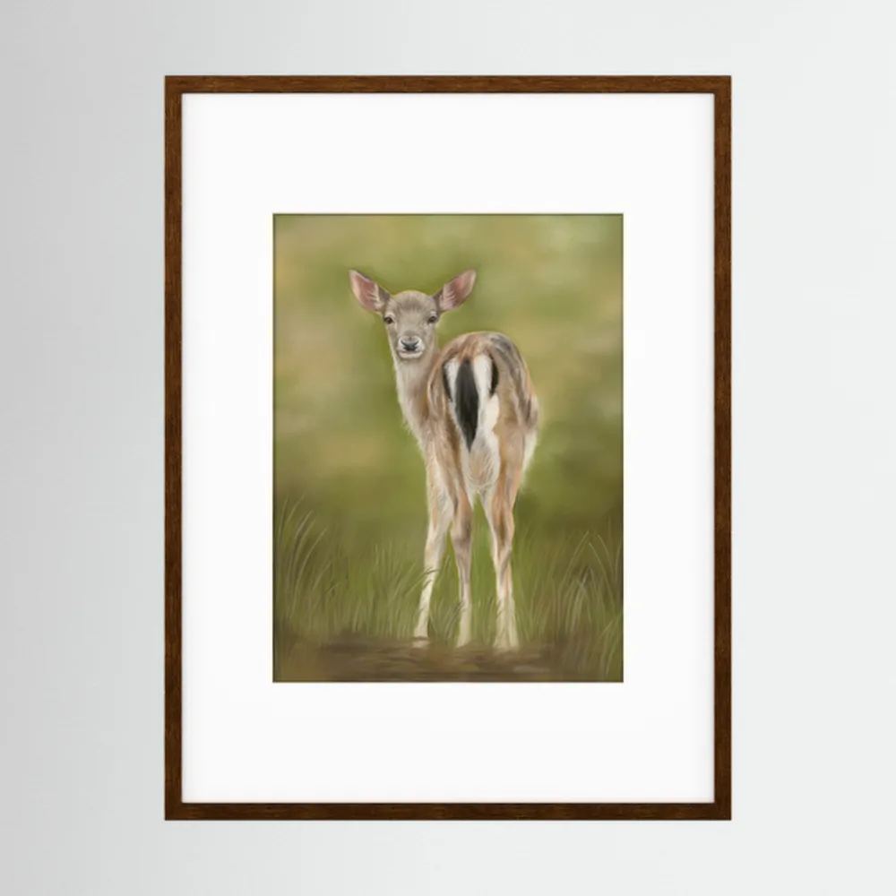 Fawn Paper Print