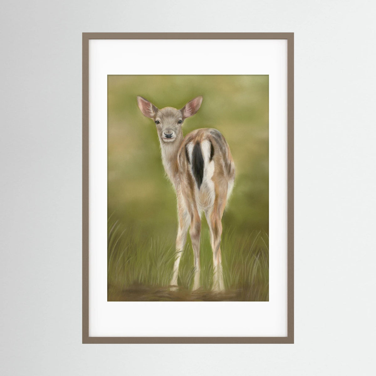 Fawn Paper Print