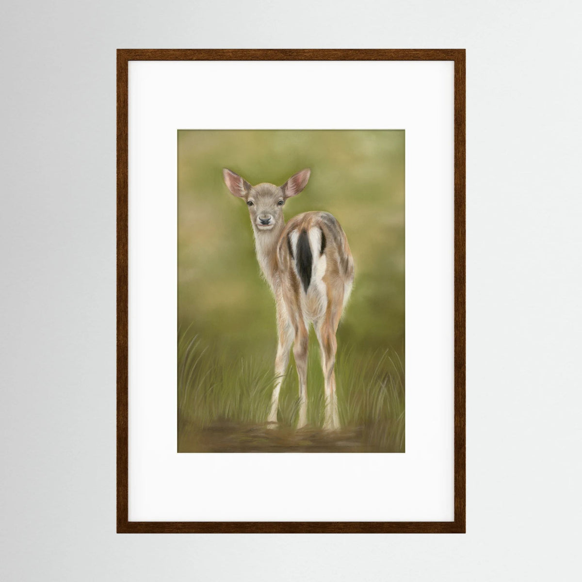 Fawn Paper Print
