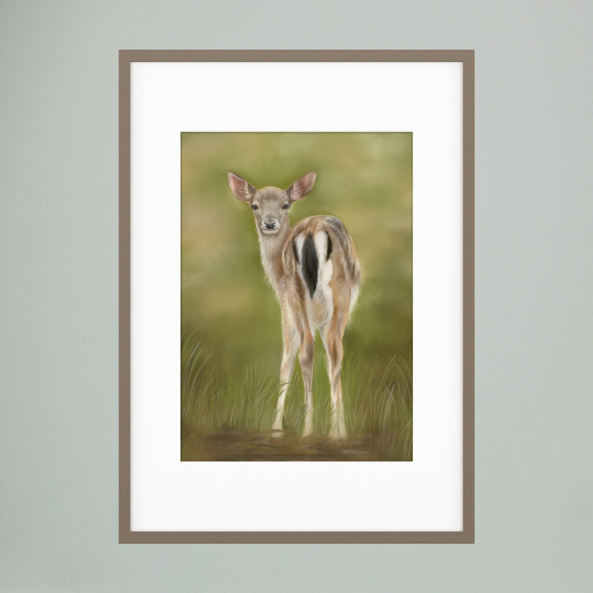 Fawn Paper Print