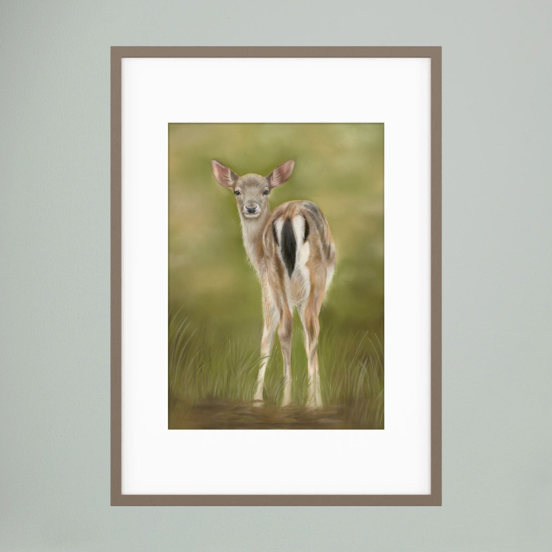 Fawn Paper Print
