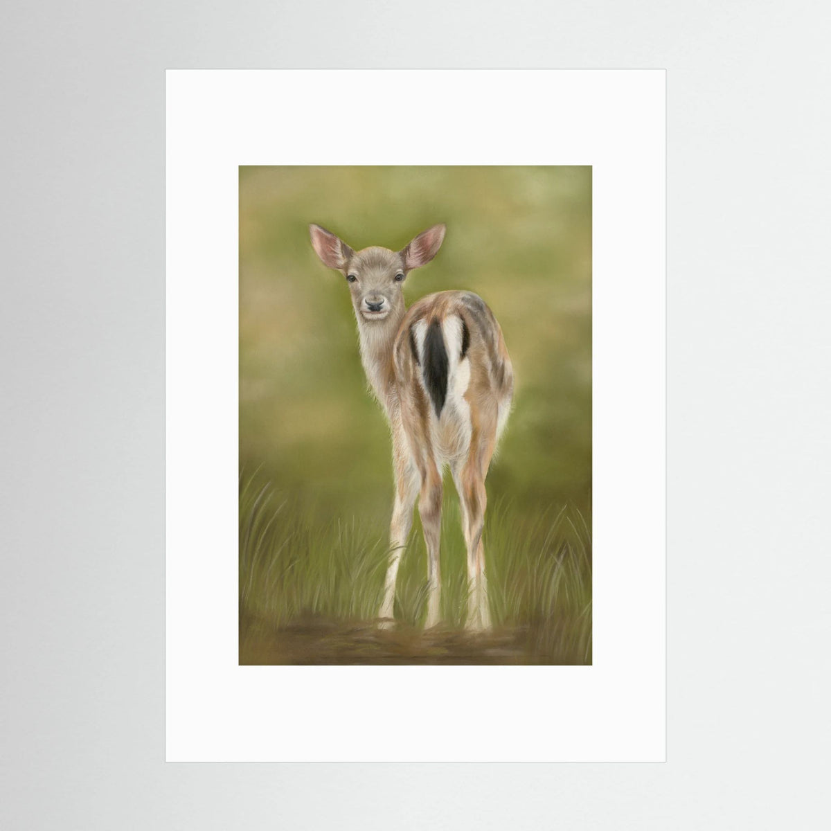 Fawn Paper Print