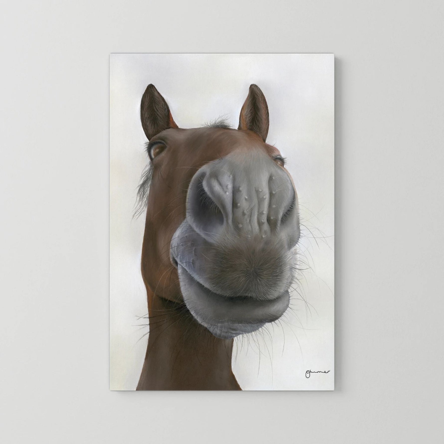 Nosy Pony© 'Sprinter Sacre' Canvas Print